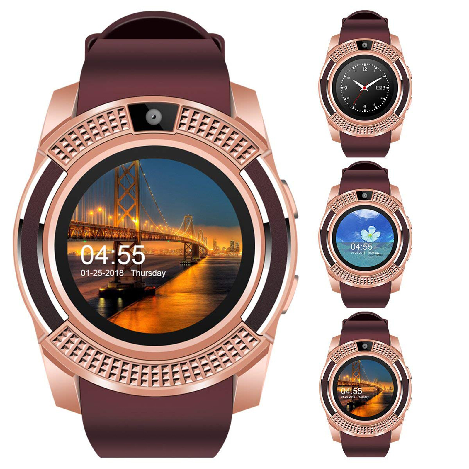 Sport Smart Watch Touch Screen Smartwatch Fitness Tracker Steps Count Pedometer