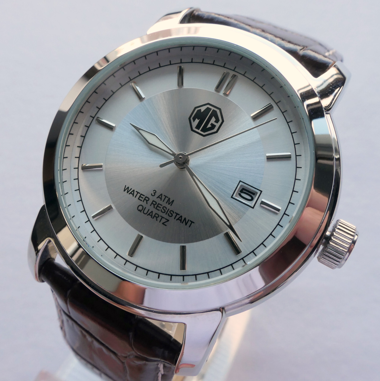 MG Morris Garages BMC MGA MGB Classic Aviator Driver Sport Car Accessory Watch
