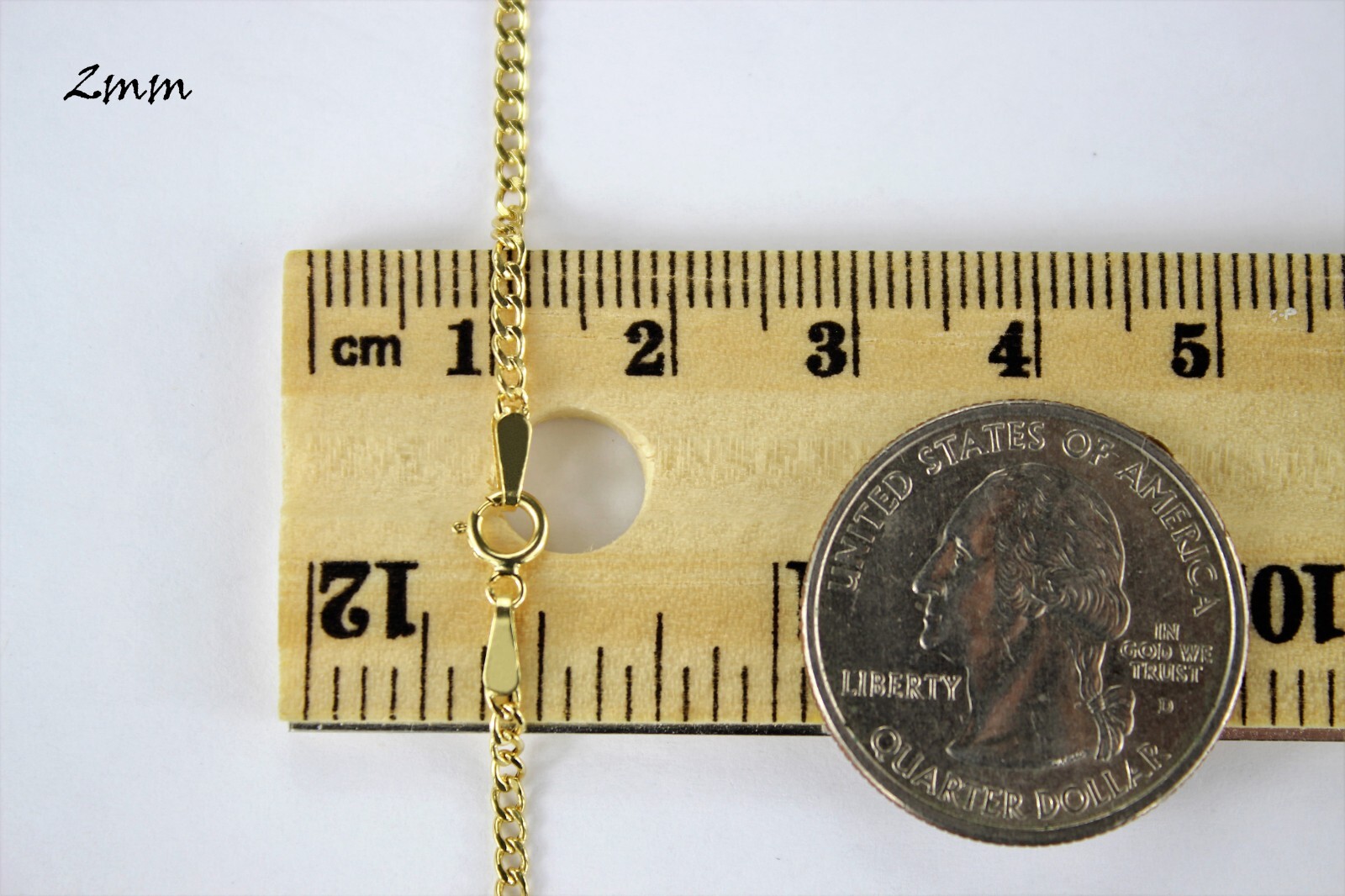 10K Yellow Gold 2mm-7mm Curb Cuban Chain Link Necklace Bracelet 7″ – 30″ Hollow