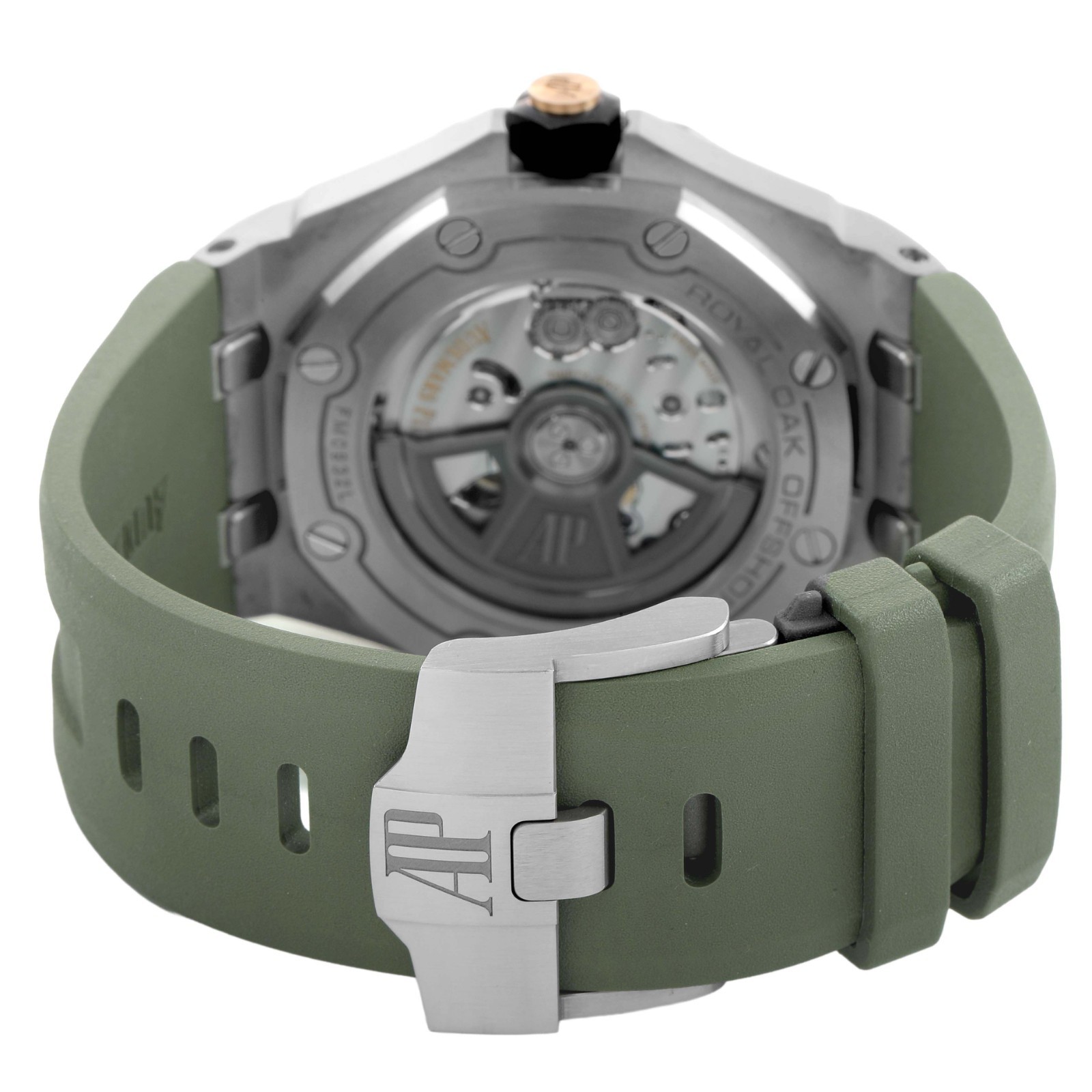 Audemars Piguet Royal Oak Offshore Diver Steel Mens Watch 15720ST Box Card
