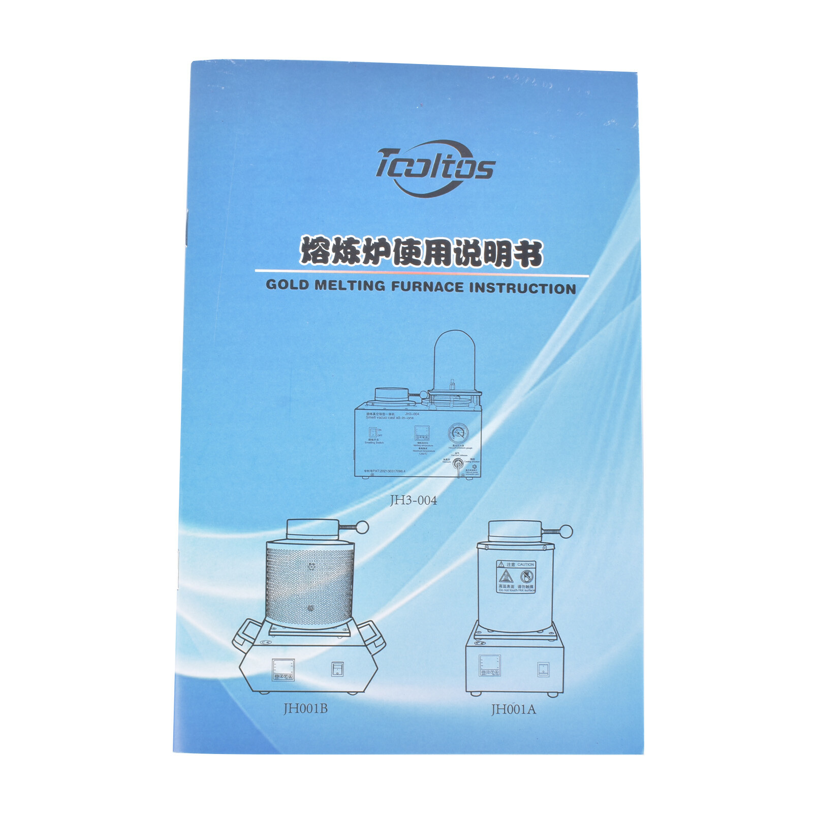 3KG Gold Melting Furnace 1150°C/2102°F Small High-Temperature Casting Furnaces