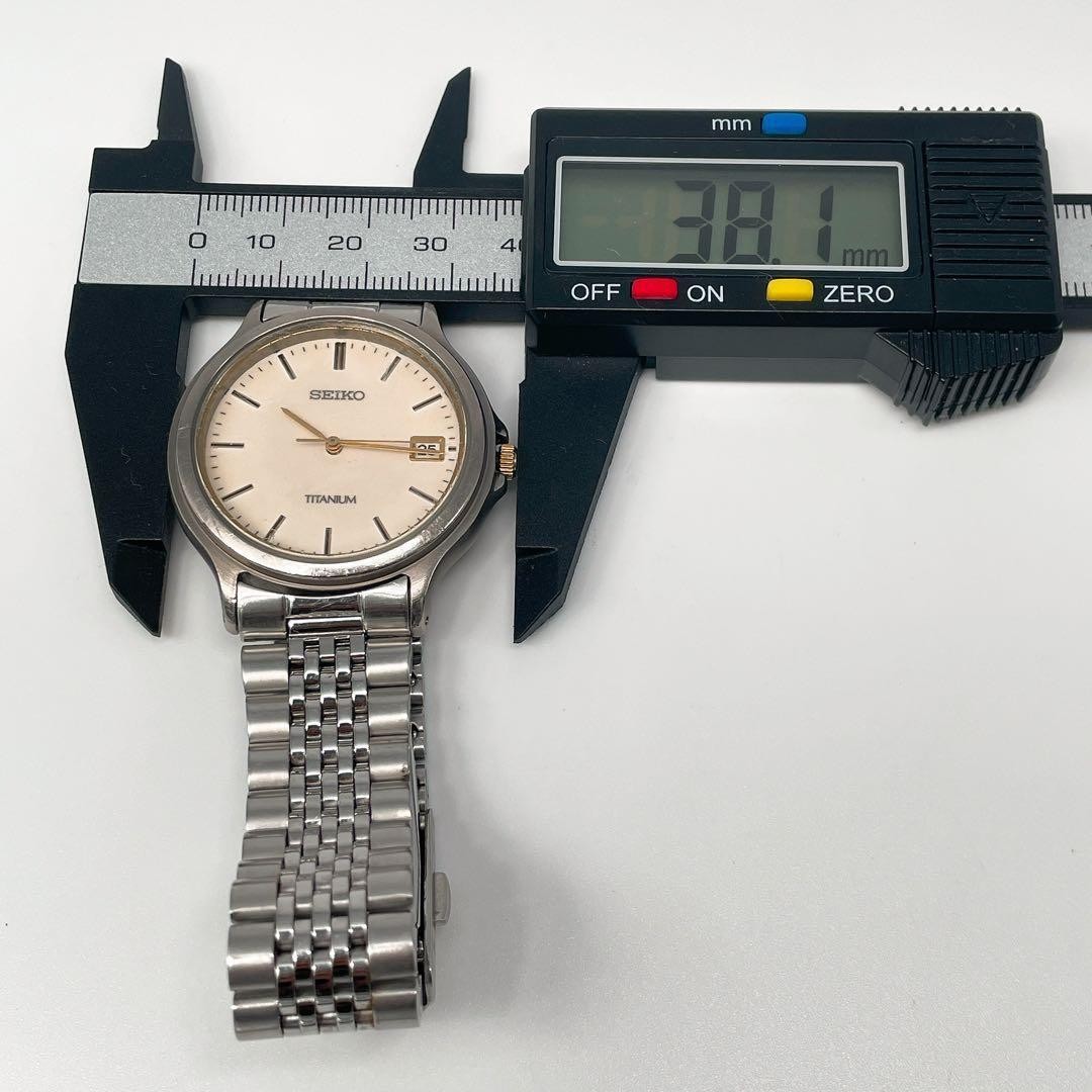 New battery/working Seiko Spirit Titanium Vintage 7N42-8A60
