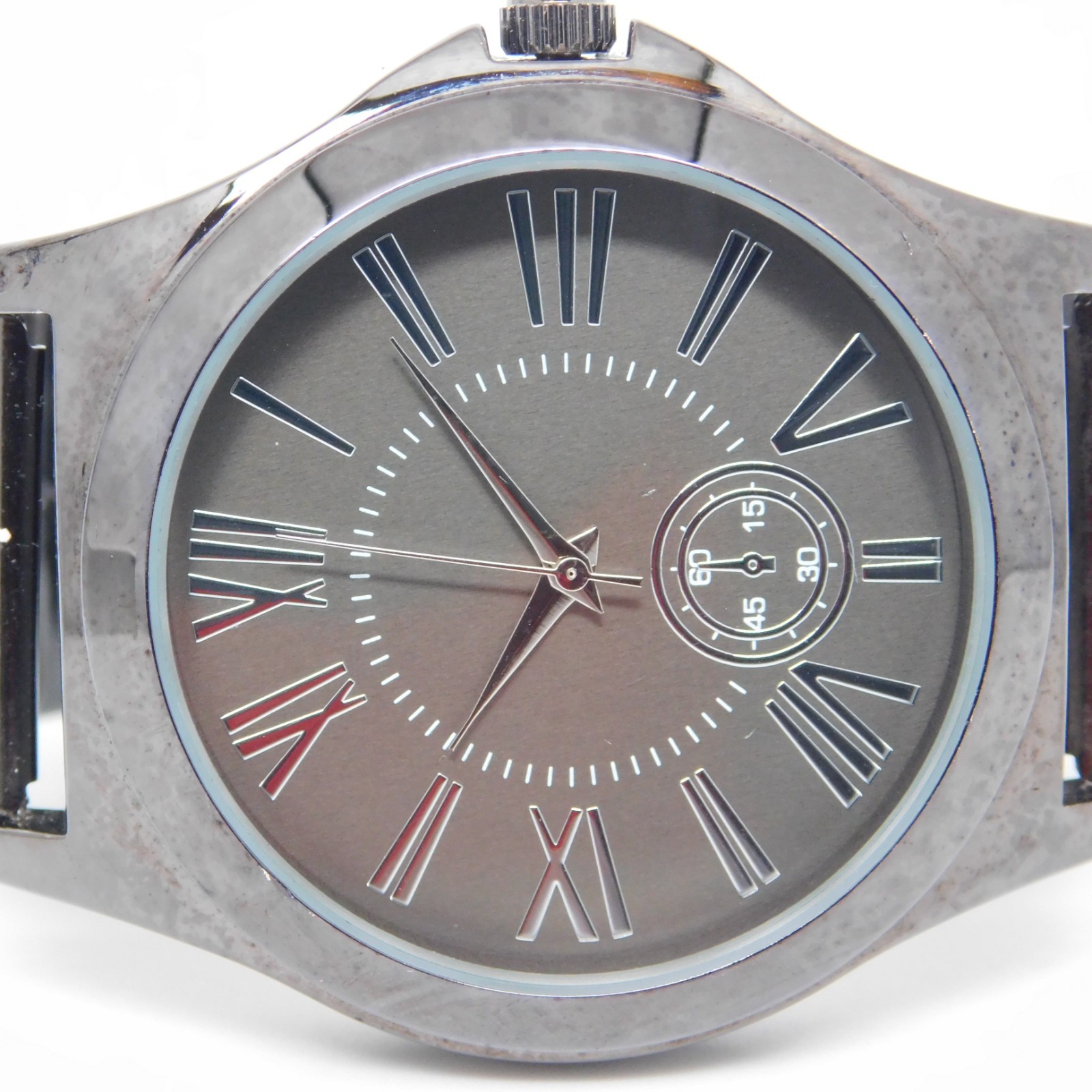 ACCUTIME WATCH CORP. 3037MWM Mesh Band Quartz Analog Men’s Watch New Battery