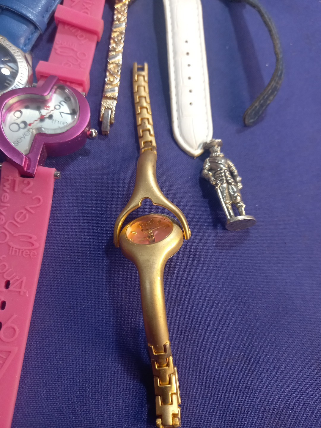 Vintage Tin With Watches Etc Joblot