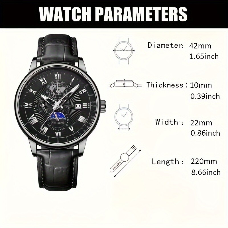 Fashion Trend New Men’s Watch Personality Design Outdoor Sports Watch Business