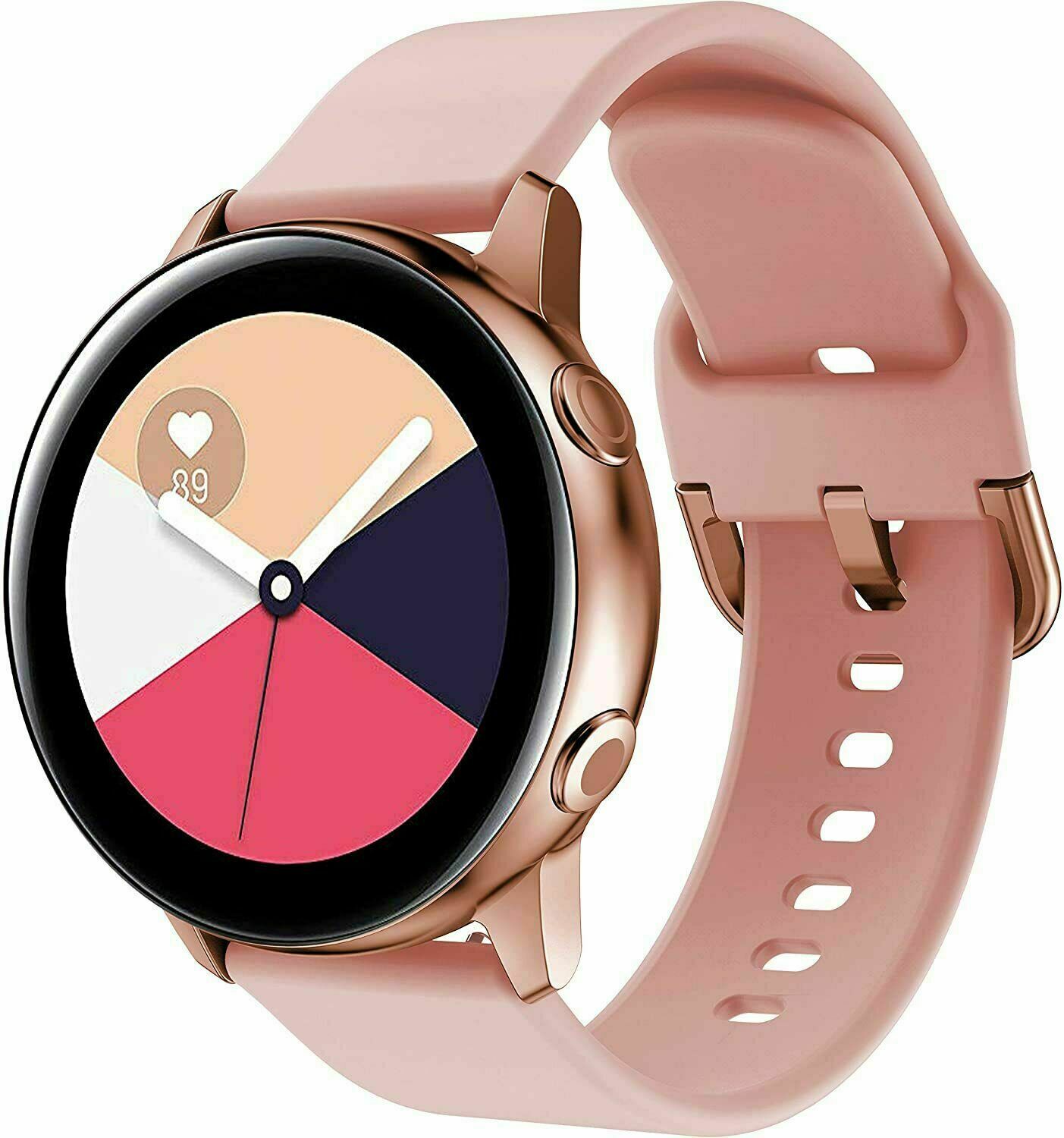 Silicone Watch Band Strap For Samsung Galaxy Watch 4 5 6 7 FE 40/44mm Pro 45mm