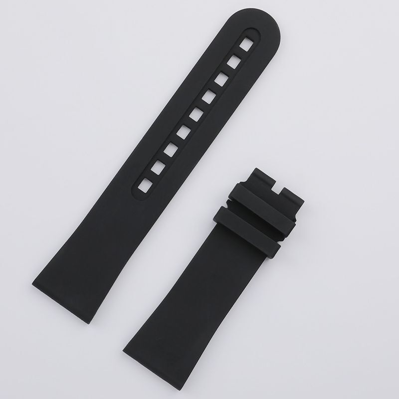 23mm Fluorine Rubber Strap Wrist Band Fits Blancpain Fifty Fathoms 5015 5200