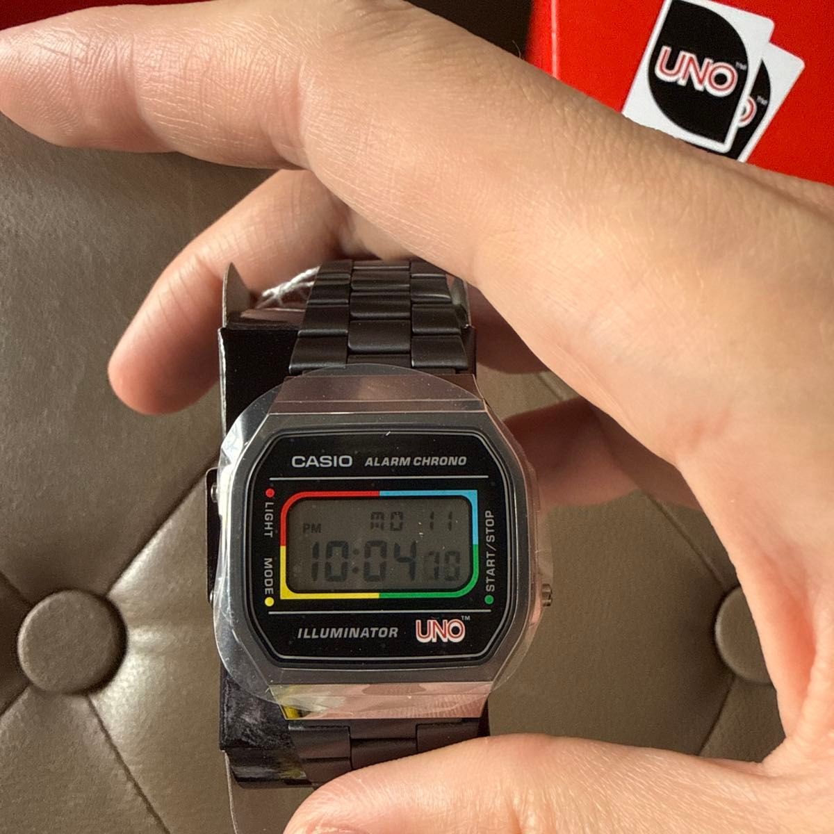 [Brand New] CASIO UNO Collaboration A168WEUC-1AJR Retrofrom Japan