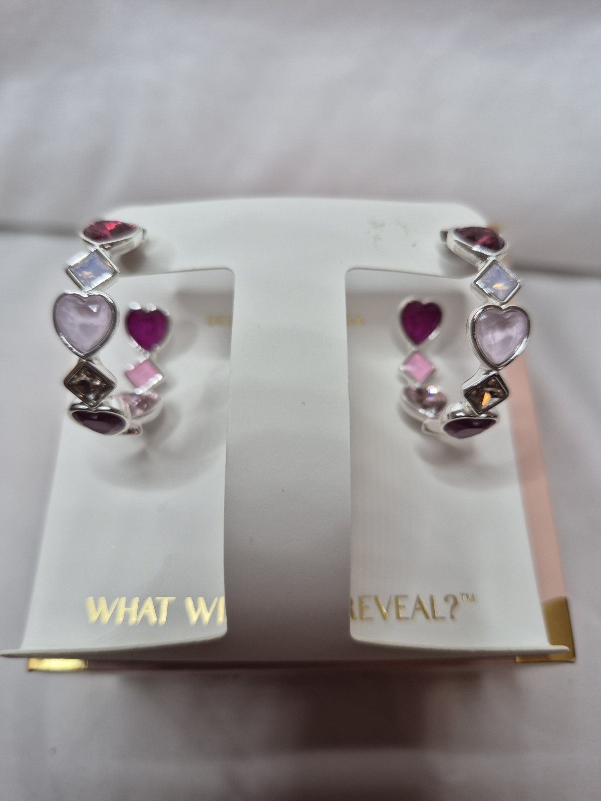 Bomb Party Jewel Candy Earrings “Worldly Opulance” Tahiti Paradise/Silver Plated