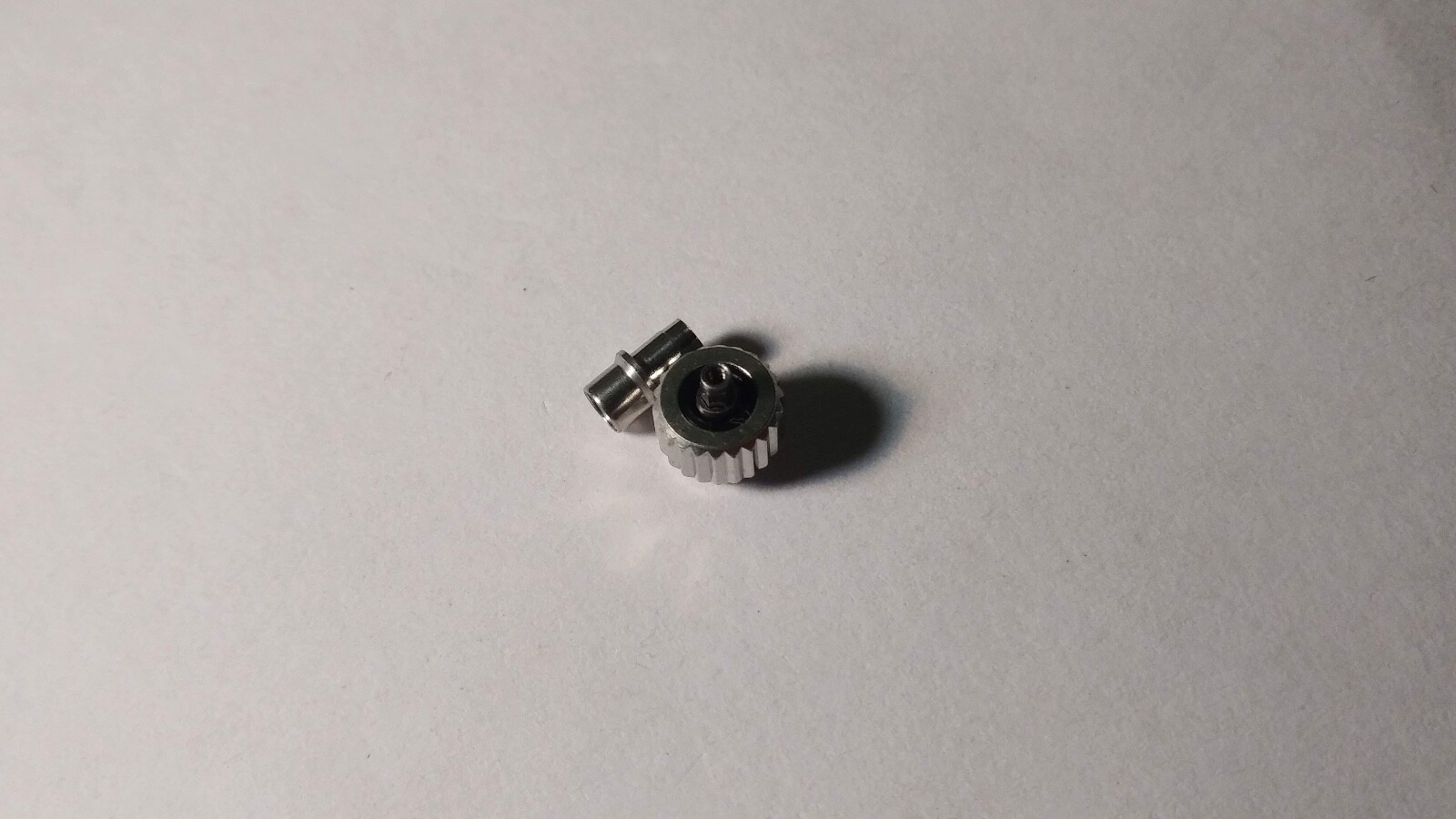 Unbranded for Omega screw down type CROWN S/S 5.4mm diameter with tube, new 5474
