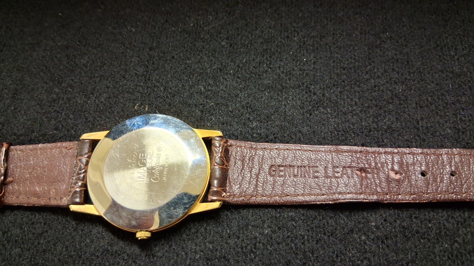 SUPER 8 MOTEL WRISTWATCH GENUINE LEATHER IMAGE WATCHES, INC. CALIFORNIA