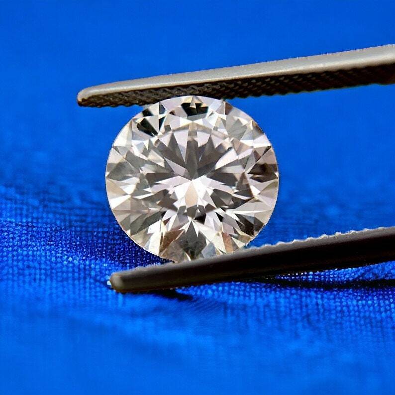 Lab Grown 1.00 MM 2.00 MM 3.00 MM 4.00 MM CVD Diamond E-VVS Round Loose Diamond