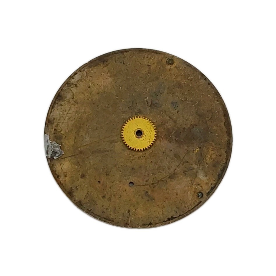 Waltham 42.1mm 16s Double Sunk Metal Pocket Watch Dial Only 1640