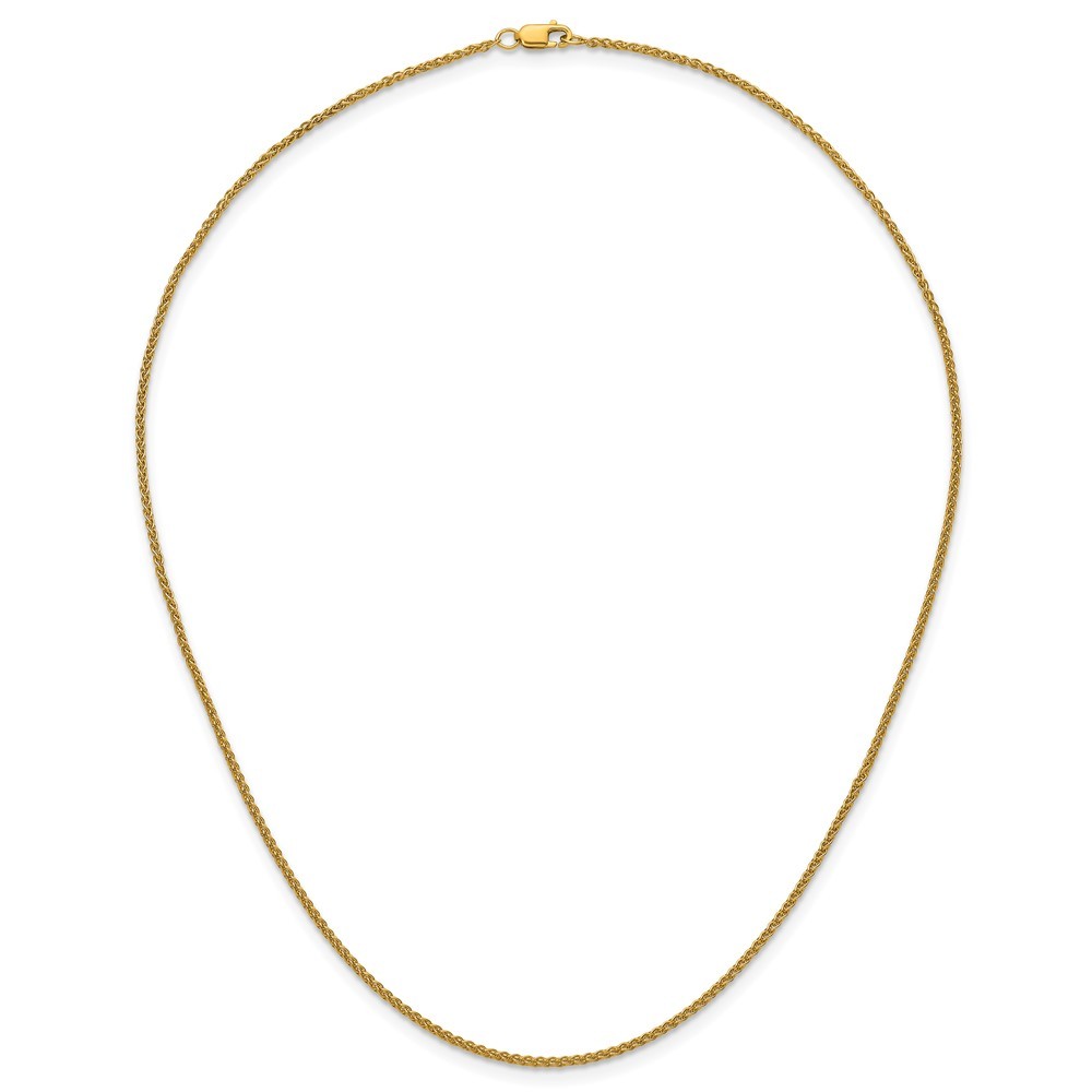 1/20 14K Gold Filled 1.5mm Solid Spiga Chain Necklace