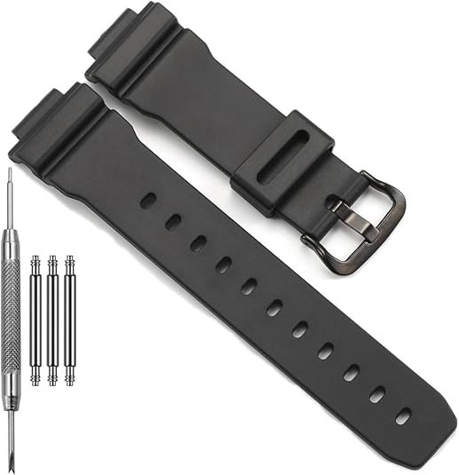 Replacement Band for Casio DW9052 DW6900 G Shock Resin Strap