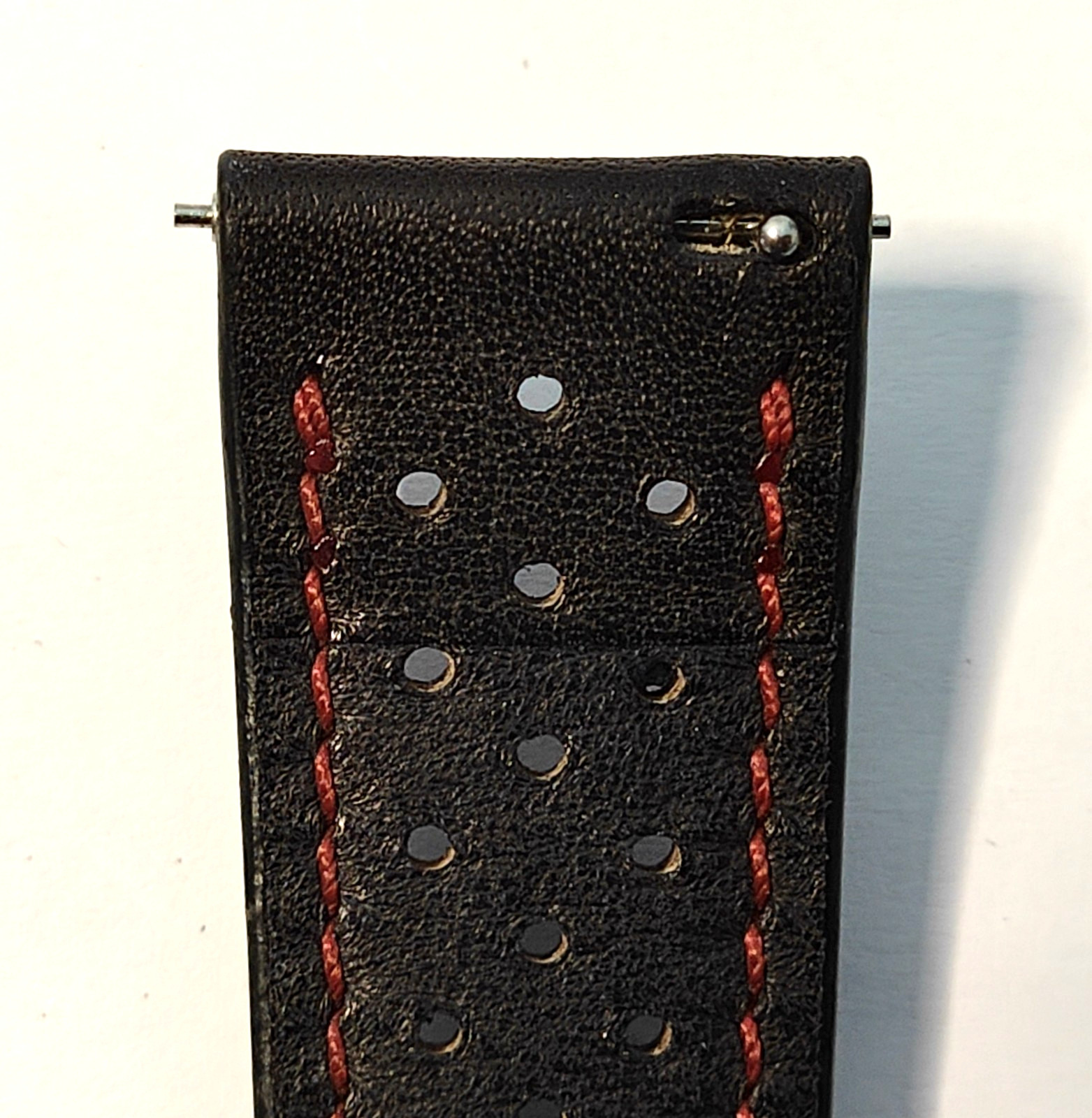 The Strap Tailor Omega Style watch Strap Chronoscope Leather Strap 21 mm