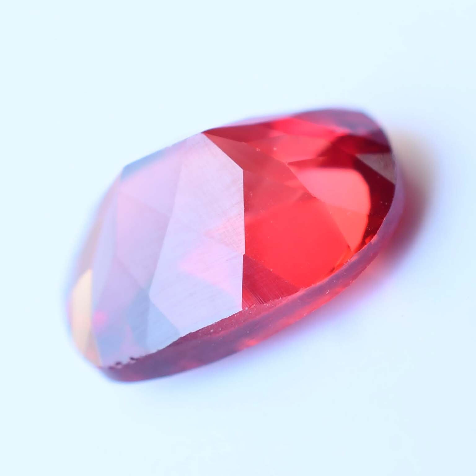 Natural Reddish Orange Spessartite Garnet 3.85 Ct Cushion Loose Gemstone
