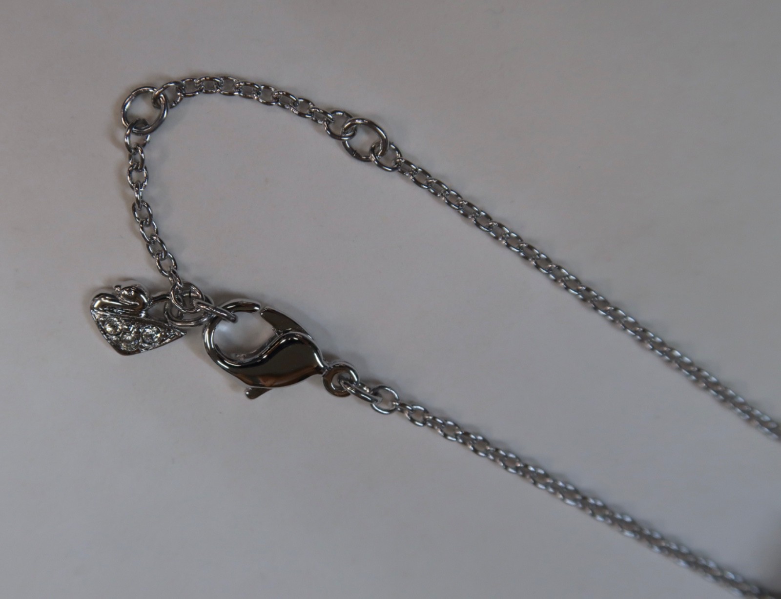 Authentic Swarovski Tasso Clear Crystal Pendant 1181637 CRY/RHS 40cm Brand New