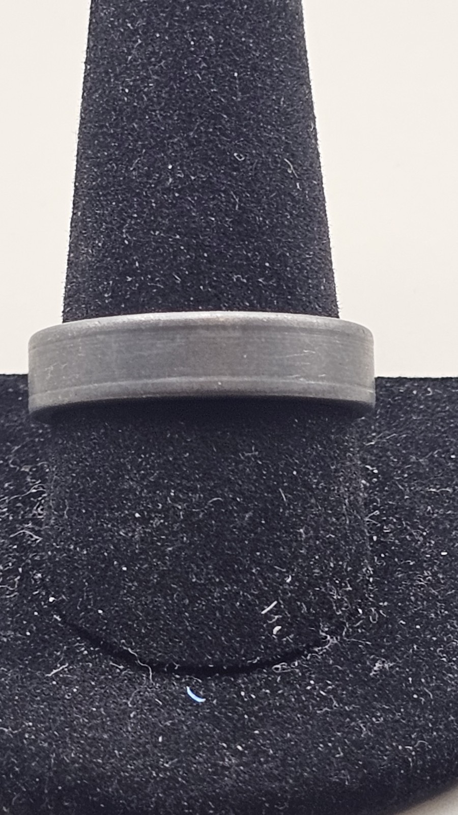 Triton Tungston Carbide Steel Ring Size 7.75 GREAT GIFT Retails $375