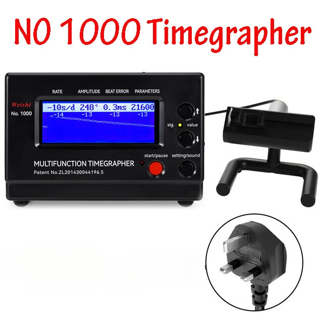 WeiShi No.1000 No.1900 Timegrapher Watch Testing Tool Watch Tester for Repairers
