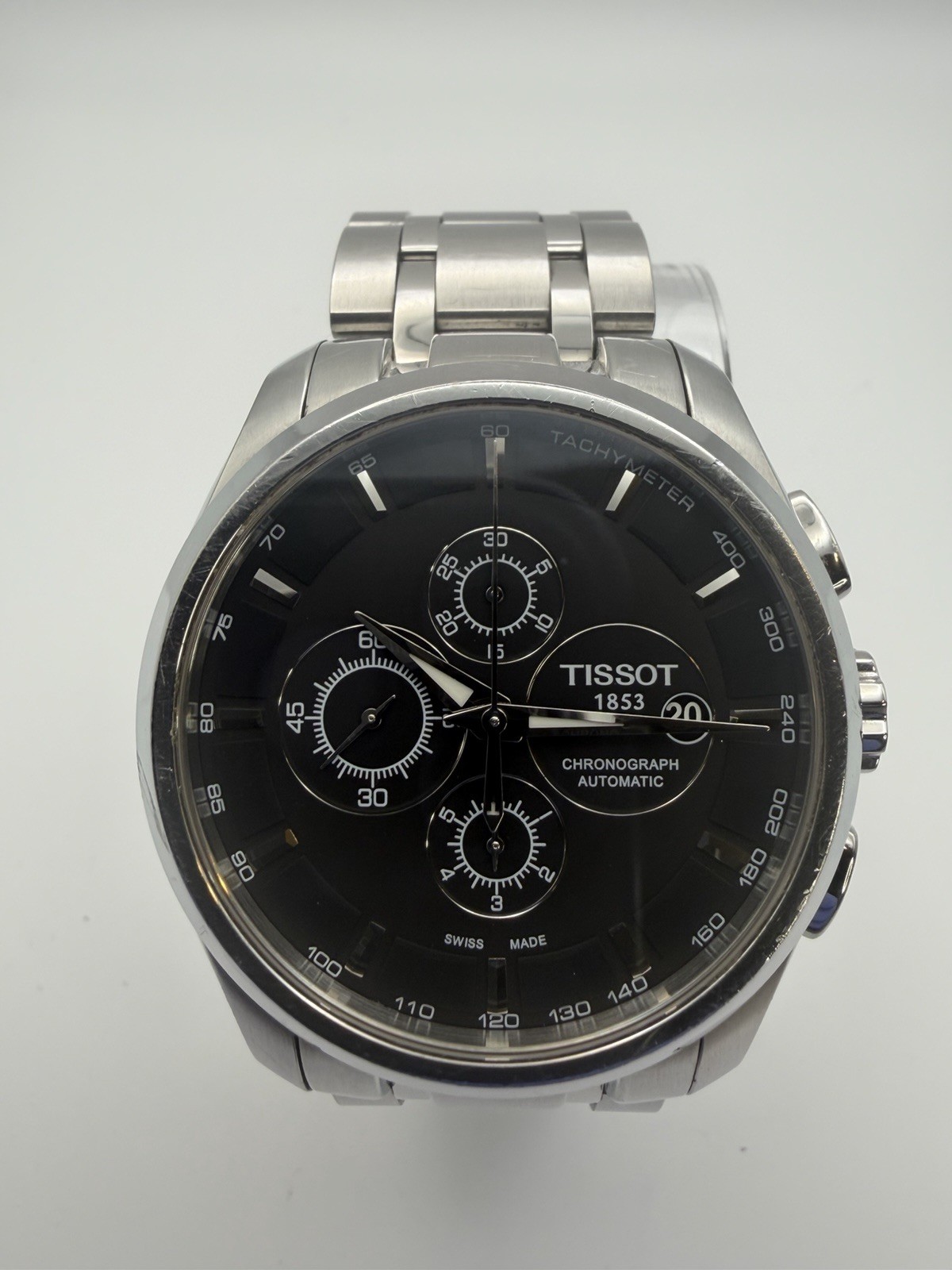 Tissot Couturier Automatic Chronograph T035627A Black Dial Swiss Men’s Watch