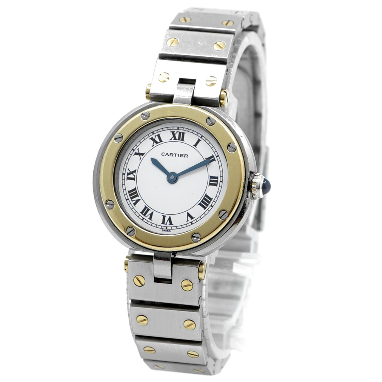 Cartier Watch Santos Galbee Ronde 8191 – Inventory 8956 27mm