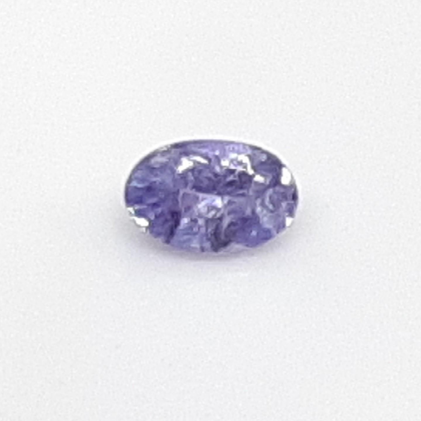 Calibrated .52ctw Tanzanite Oval Shape 6.0 x 4.0 mm Loose Gemstone