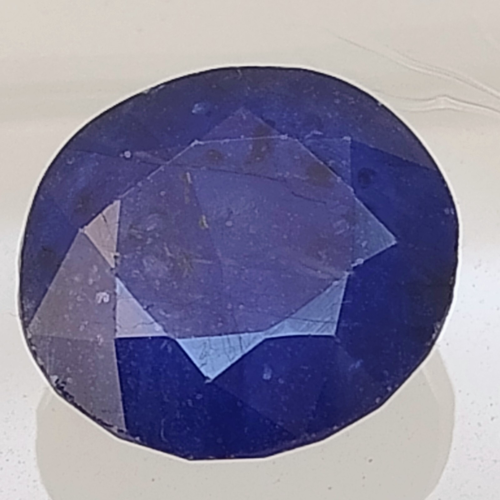 Natural Blue Sapphire Oval 11.6×12.5mm 9ct Loose Big Gemstone Madagascar