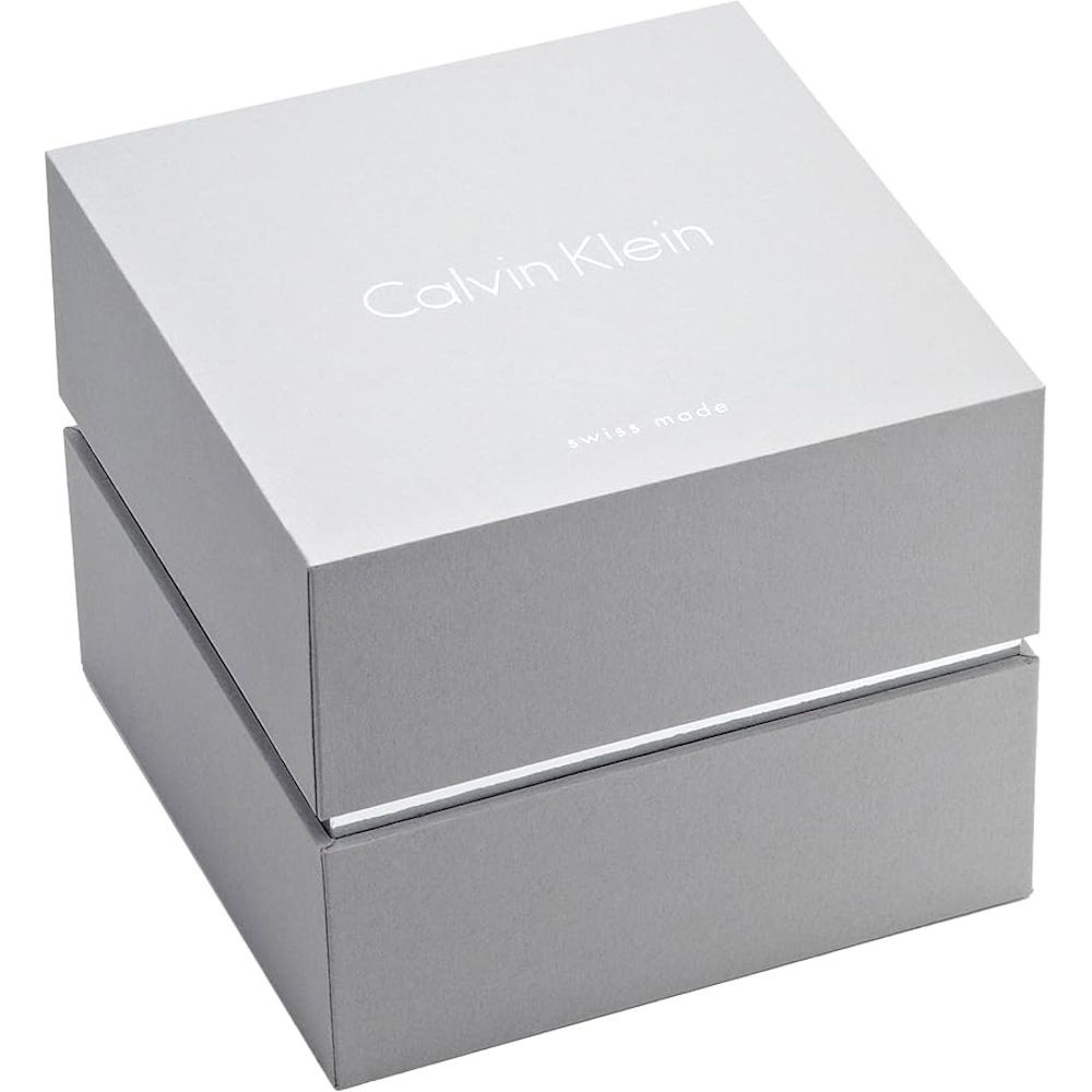 Calvin Klein Pure Swiss Made Clear Minimalist Bangle Style Womens Watch K4W2SXK6