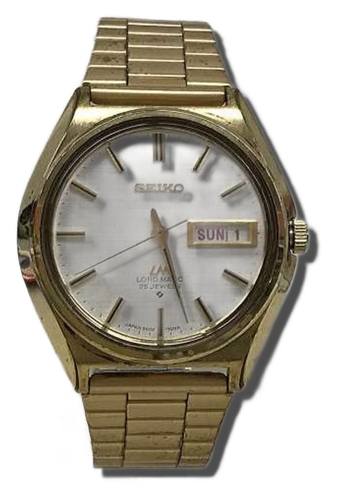 SEIKO 5606-7010 LORD MATIC Automatic Watch Wristwatch Works Men 8570