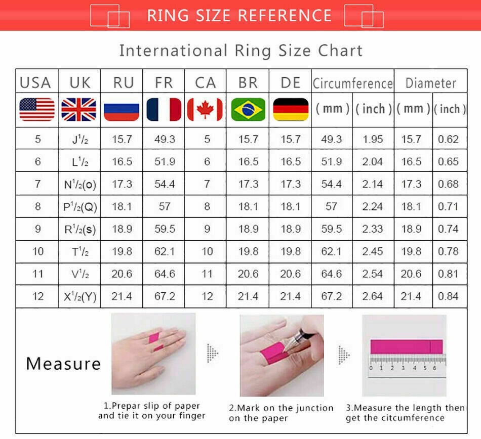 Exquisite Silver Round Artificial Sapphire Ring Women Wedding Bride Jewelry