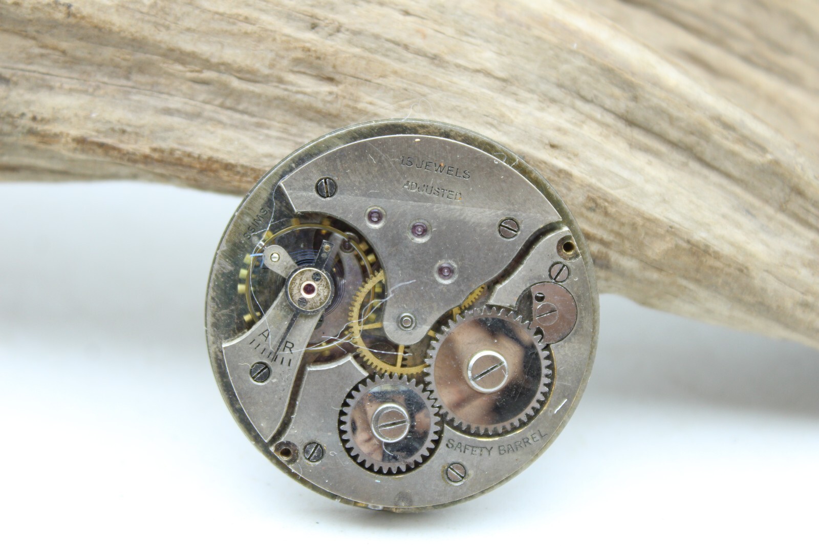 CIVITAS SWISS POCKET WATCH MOVEMENT 39.7mm DIAMETER FOR REPAIR (T3K)