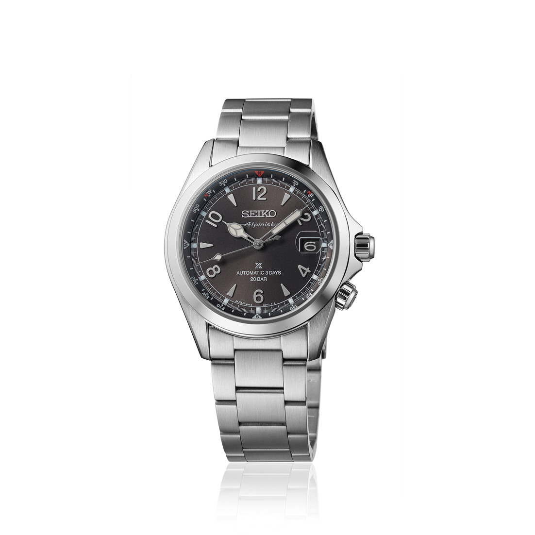 Seiko Prospex Land Alpinist Black Dial Automatic Mens Watch SPB505