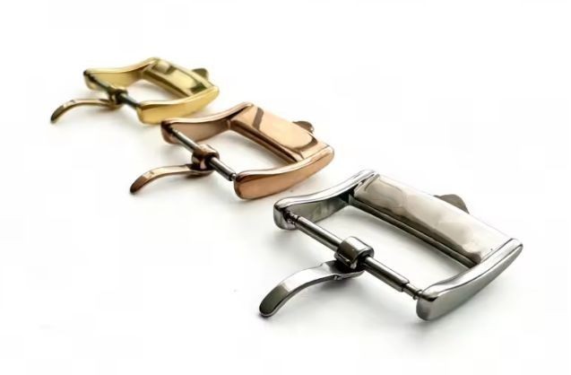 Crown Rolex watch buckle 20mm White Gold plated BKLWG20