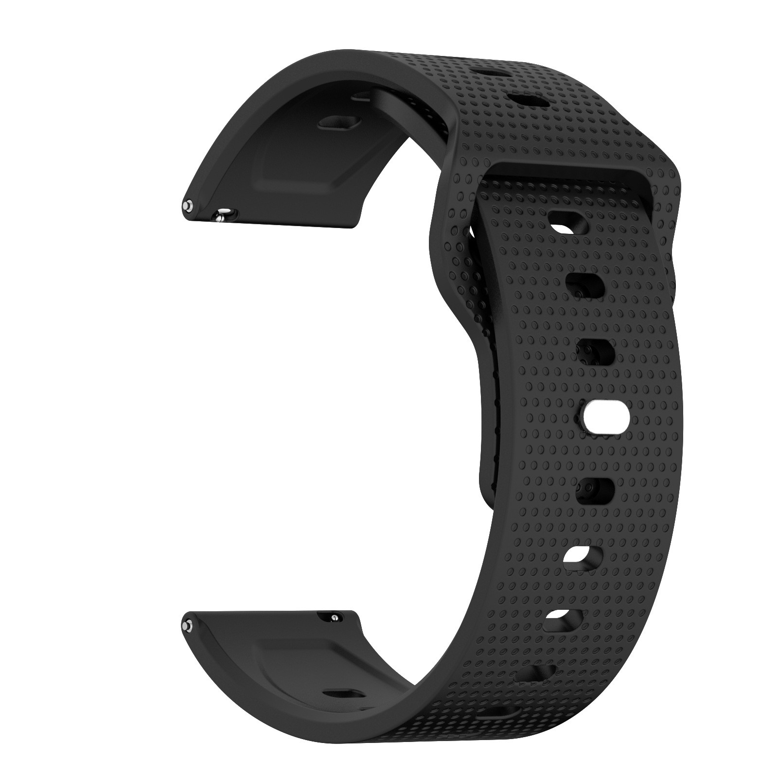 Silicone Watch Band Reverse Buckle Fits Samsung Watch 4/5/6 Square Clasp 20 22mm