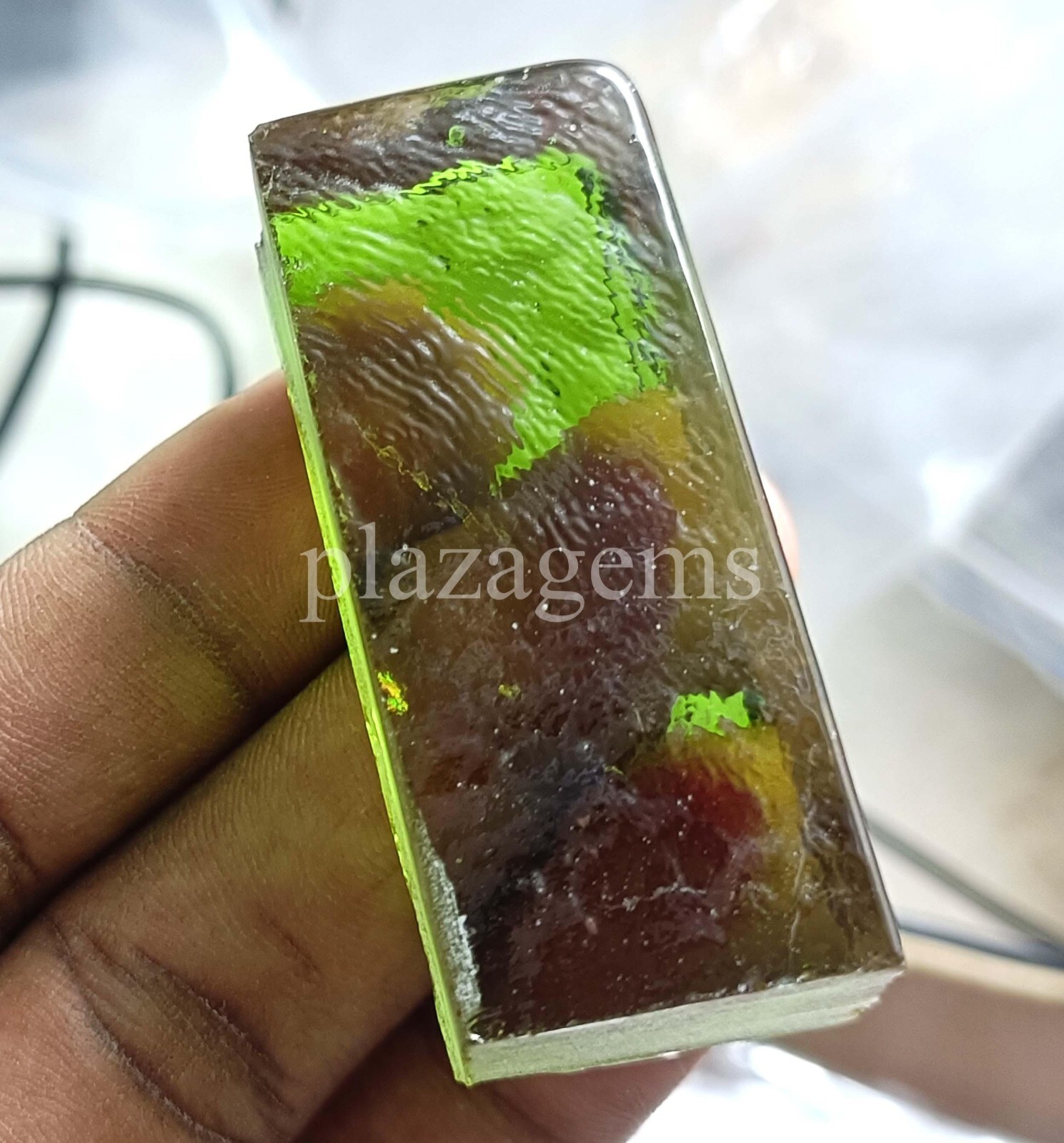 292 CT NATURAL COLOR CHANGING ALEXANDRITE ROUGH LOOSE GEMSTONE 5ARR