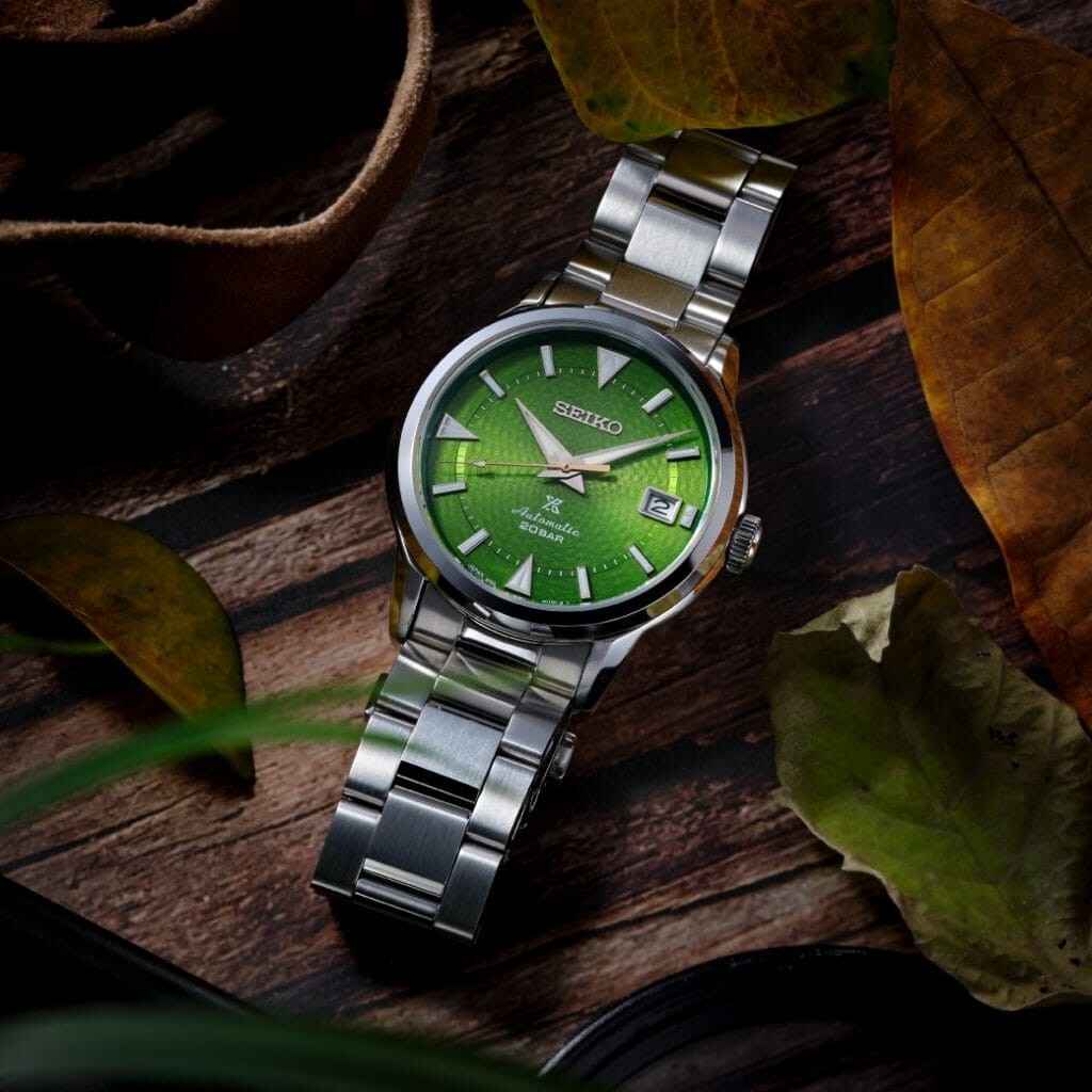 Seiko Alpinist Bamboo Grove Save the Forest SPB435J