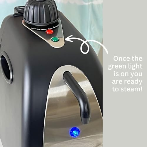 GemOro Jewelry Steam Cleaner for Rings Watches Glasses Earrings Matte Black