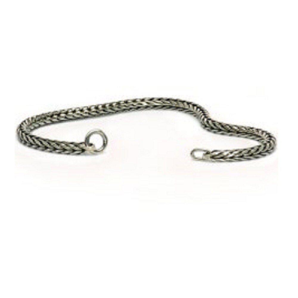 Trollbeads Original Foxtail 15221 Bracelet Silver 8.3 (7.3 actual) inch *0