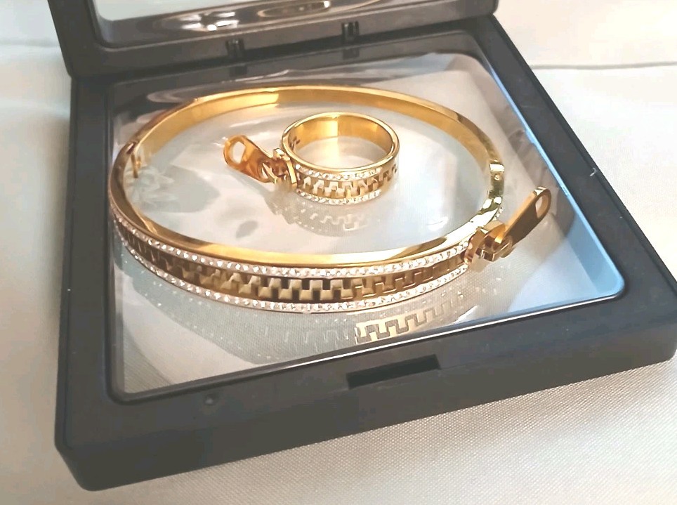 14kg Zipper Cuff and Zipper Ring Set + FREE Gift 🎁