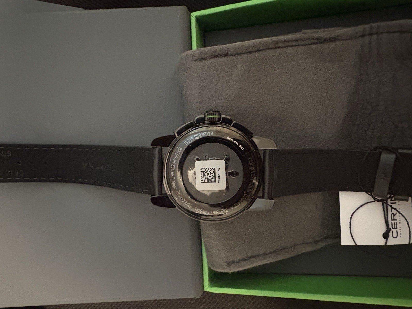 DS Podium Lap Timer PVD Black Dial / Black Case Black Dial Wristwatch C034453360