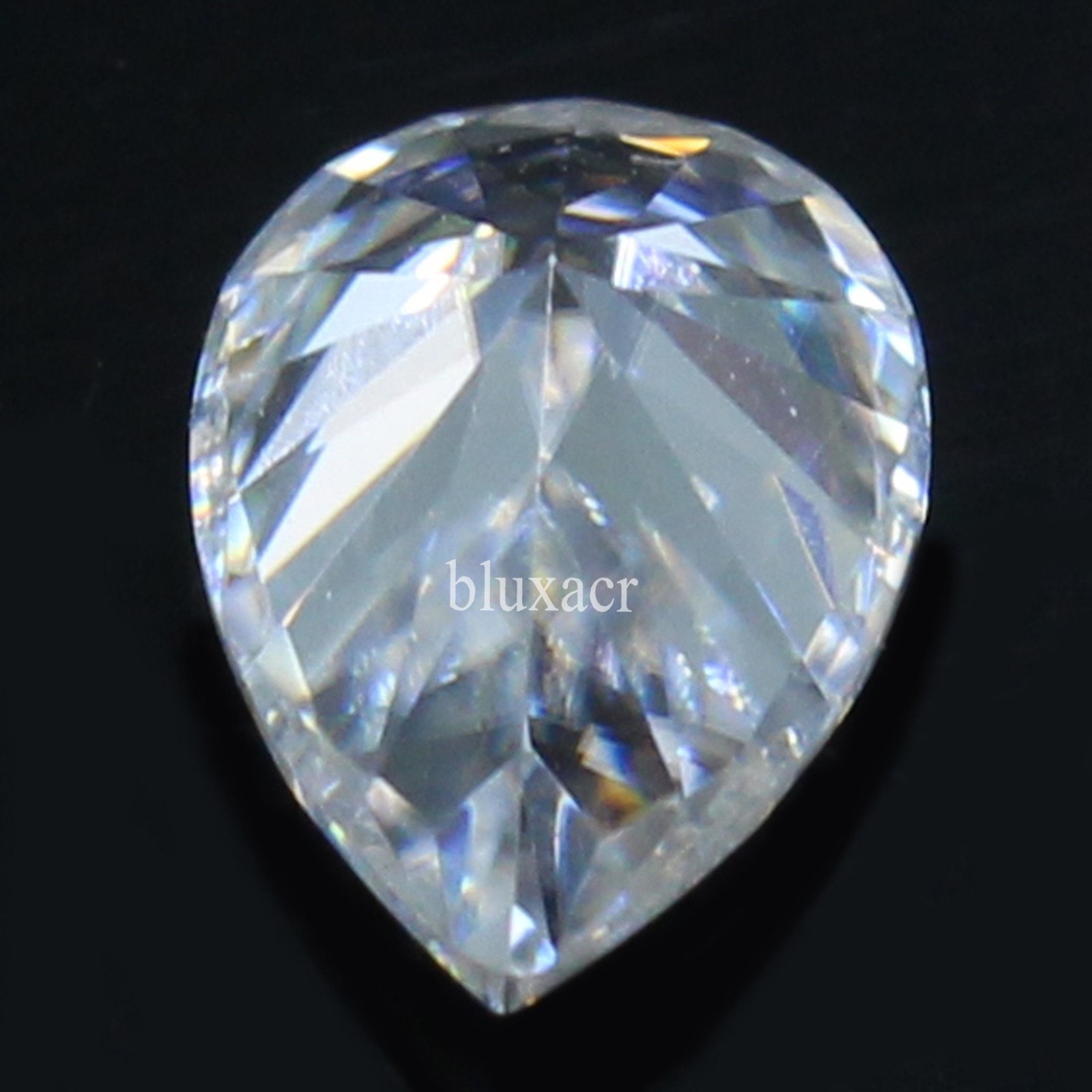 Natural 1.3 Ct Certified DE Color VVS1 Excellent Cut 6×9 MM Pear Cut Diamond