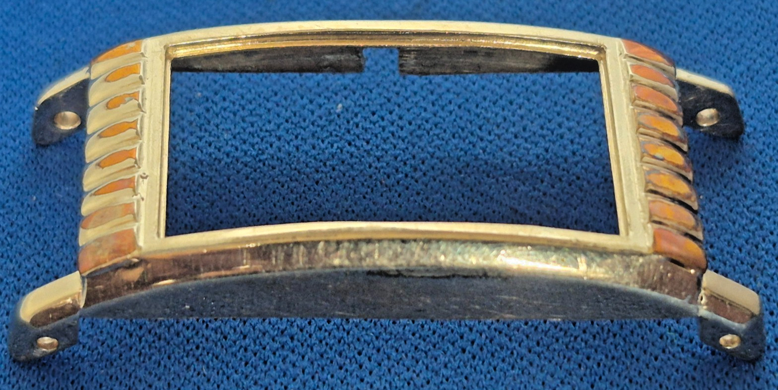 Extremely Rare Fancy Gruen Curvex Gold Filled Vintage Watch Unrestored Condition