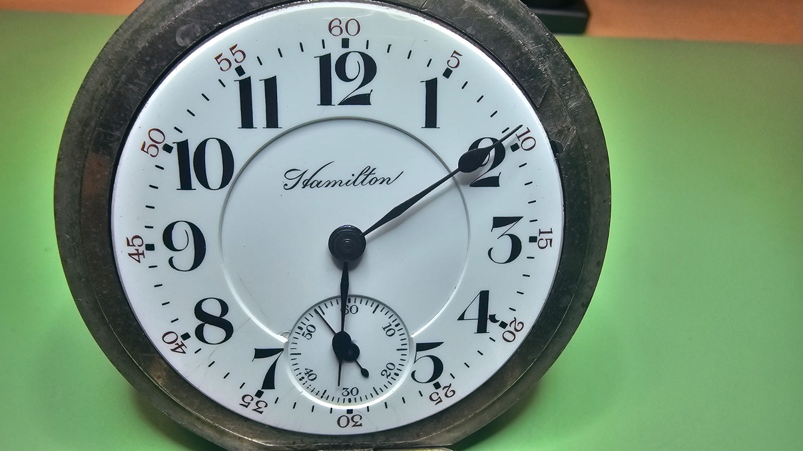 Hamilton Grade 940 21 Jewel “Railroad” grade Pocket Watch Serviced