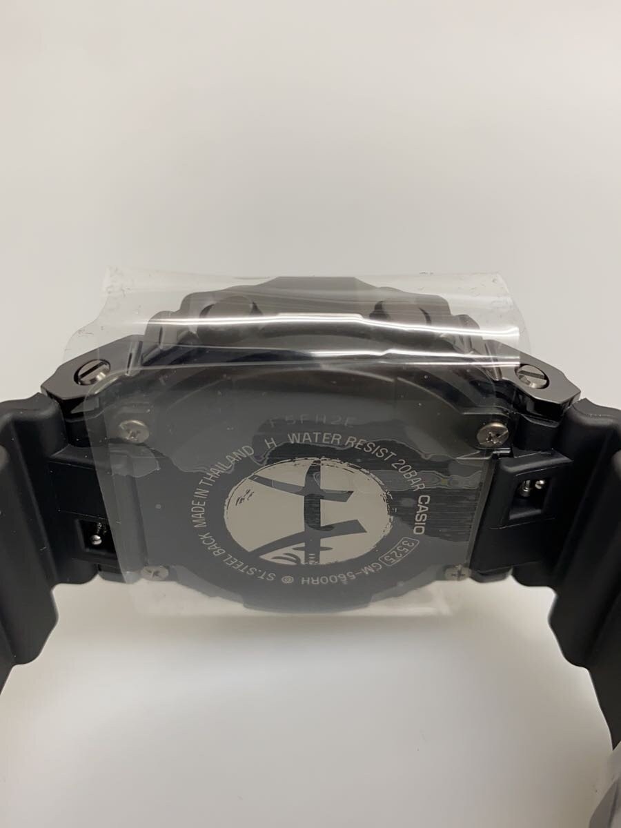 CASIO Quartz Watch G SHOCK Digital Rubber BLK BLK