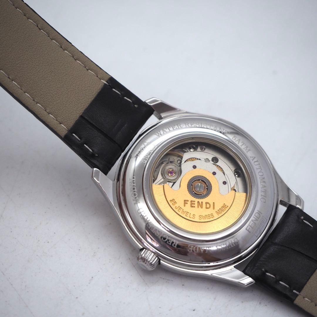 231 Operation FENDI Watch Automatic 200 Orange Men AT