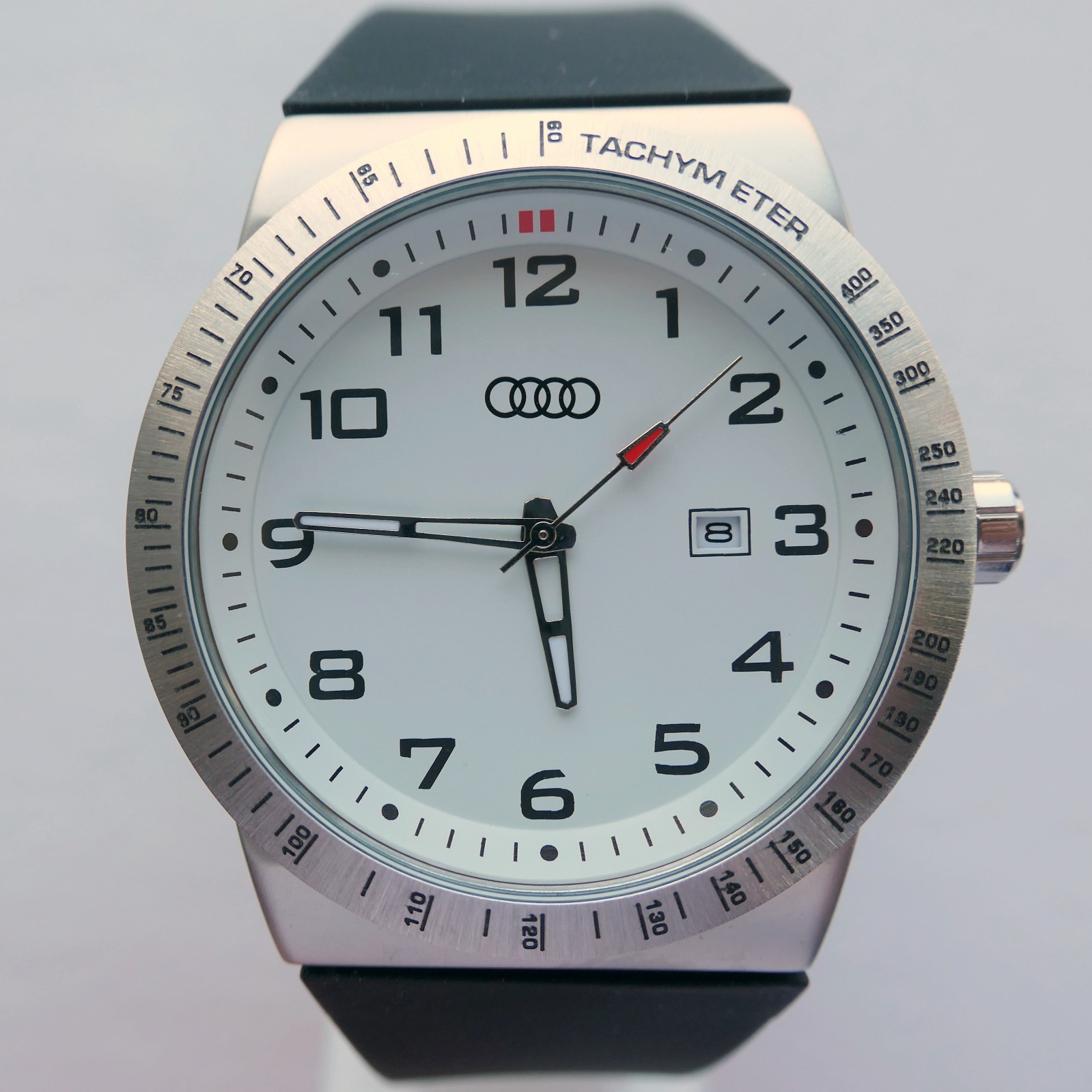 Audi Classic Driver Sport Retro Line Racing Car Accessory Made in Germany Watch