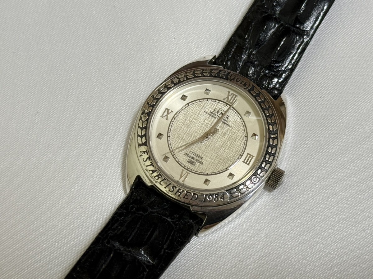 CITIZEN CLUB LAMER 10th silver pure watch