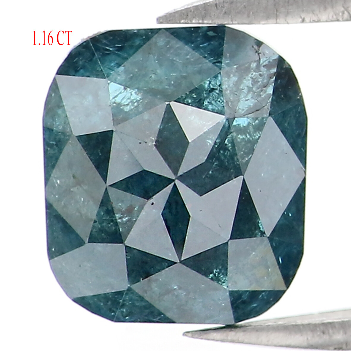 1.16 Ct Natural Loose Cushion Shape Diamond 6.90 MM Blue Color Diamond NQ1668
