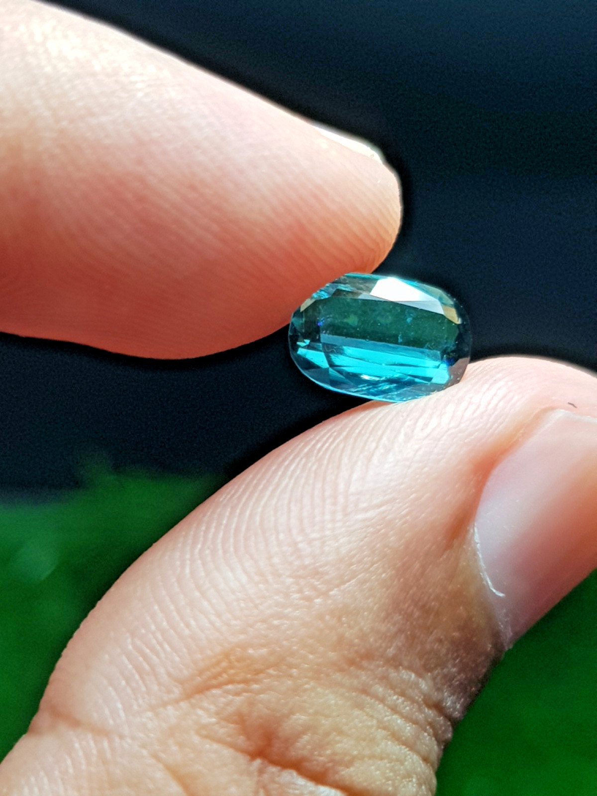 1.50 Carats Natural Blue Colour Tourmaline Loose Gemstone From Afghanistan Mine